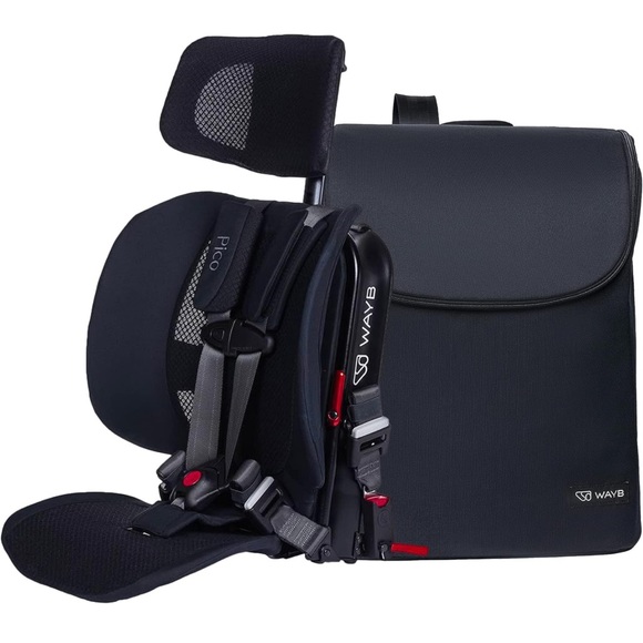 Wayb Pico Other - WAYB Pico JET Travel Car Seat Premium Carrying Bag Black/Grey Seat MSRP $495